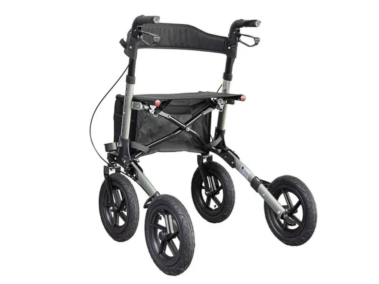 Billede 3 - Lindebjerg Rollator HF 200 - Metal Grøn