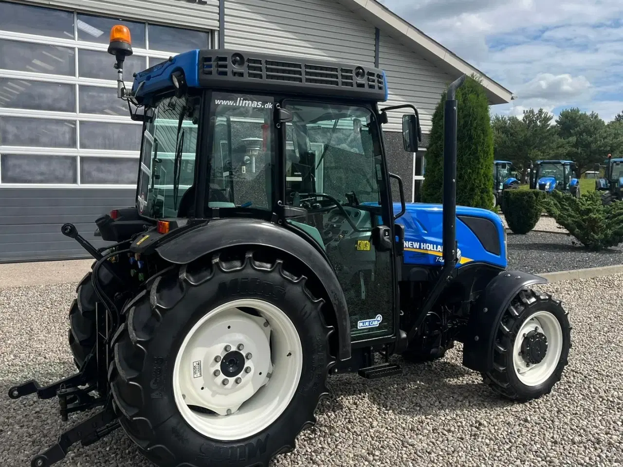 Billede 12 - New Holland T4.80 F SuperSteear med aircondition og koblingsfrit vendergear