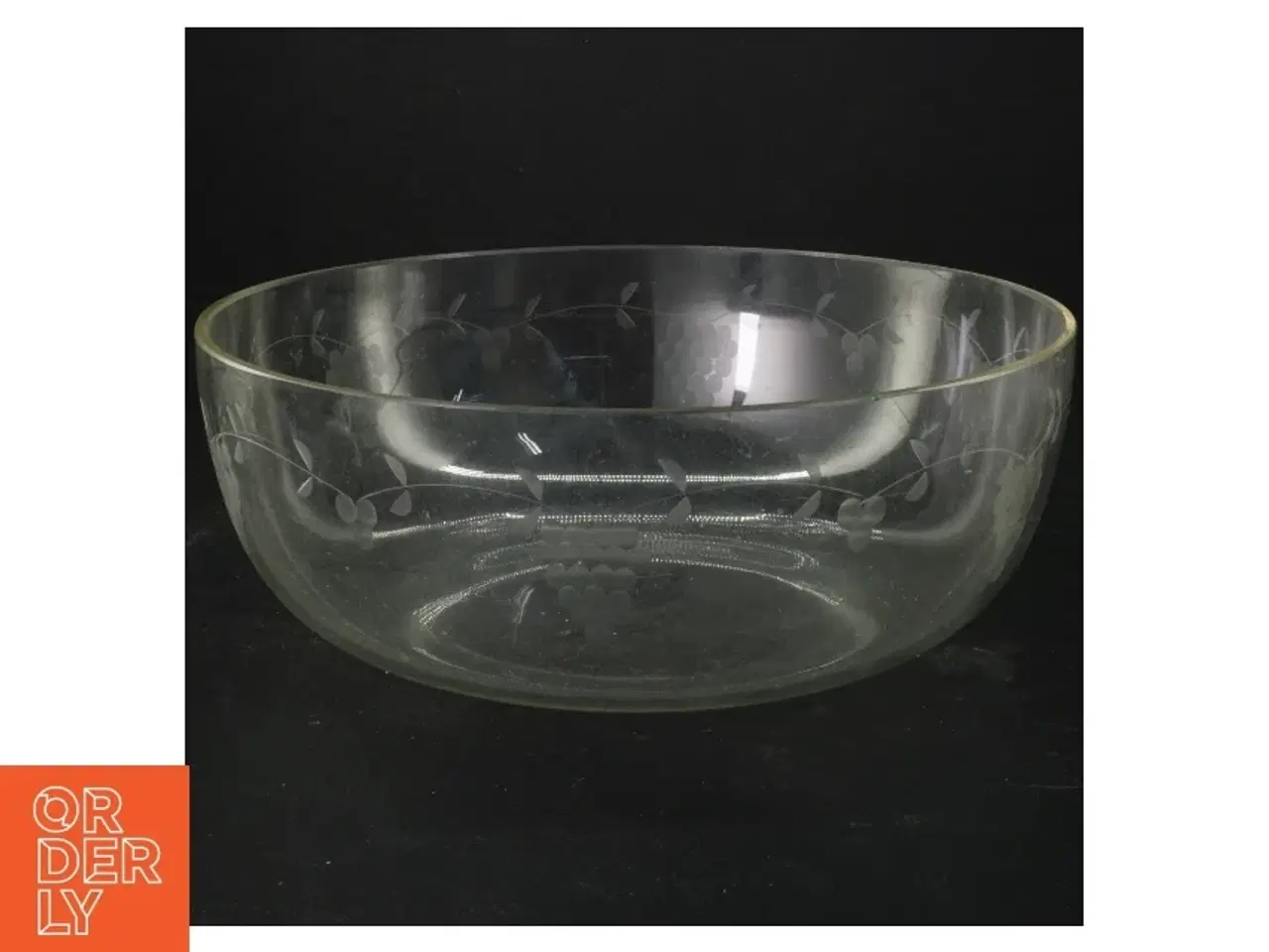 Billede 1 - Glasskål (str. 24 cm)