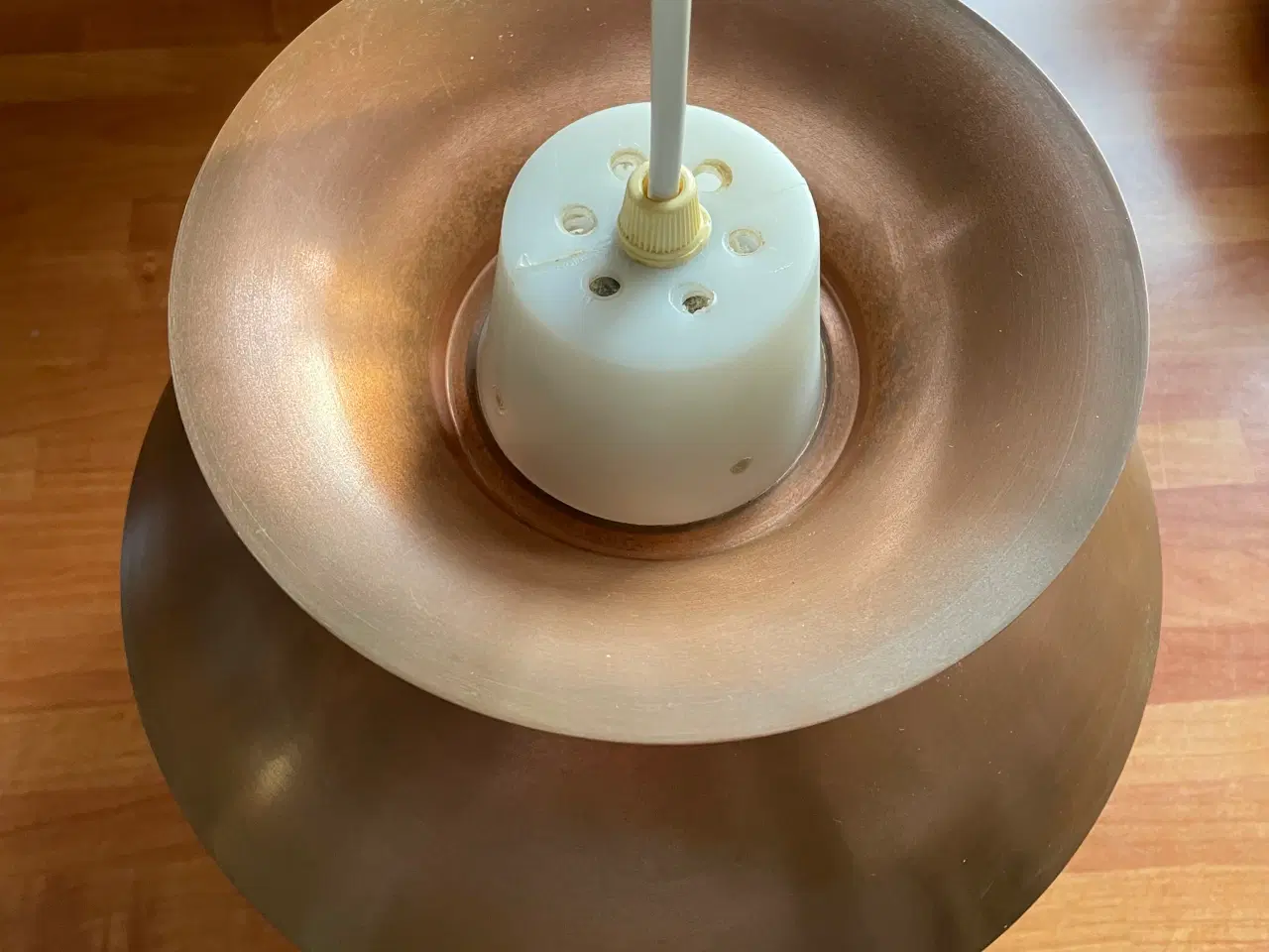 Billede 3 - Retro lampe i kobber fra 60’erne 