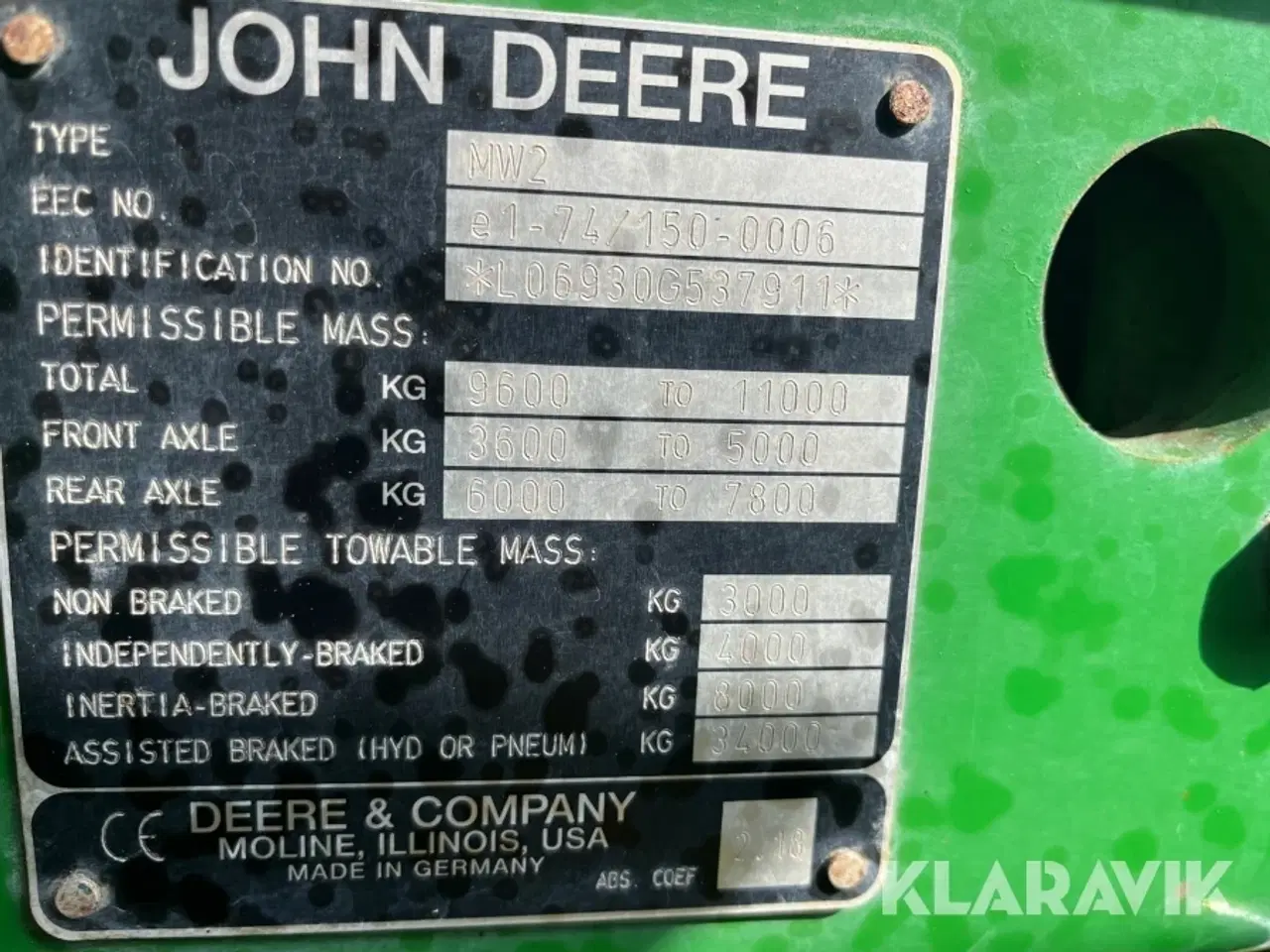 Billede 5 - Traktor John Deere 6930 Premium