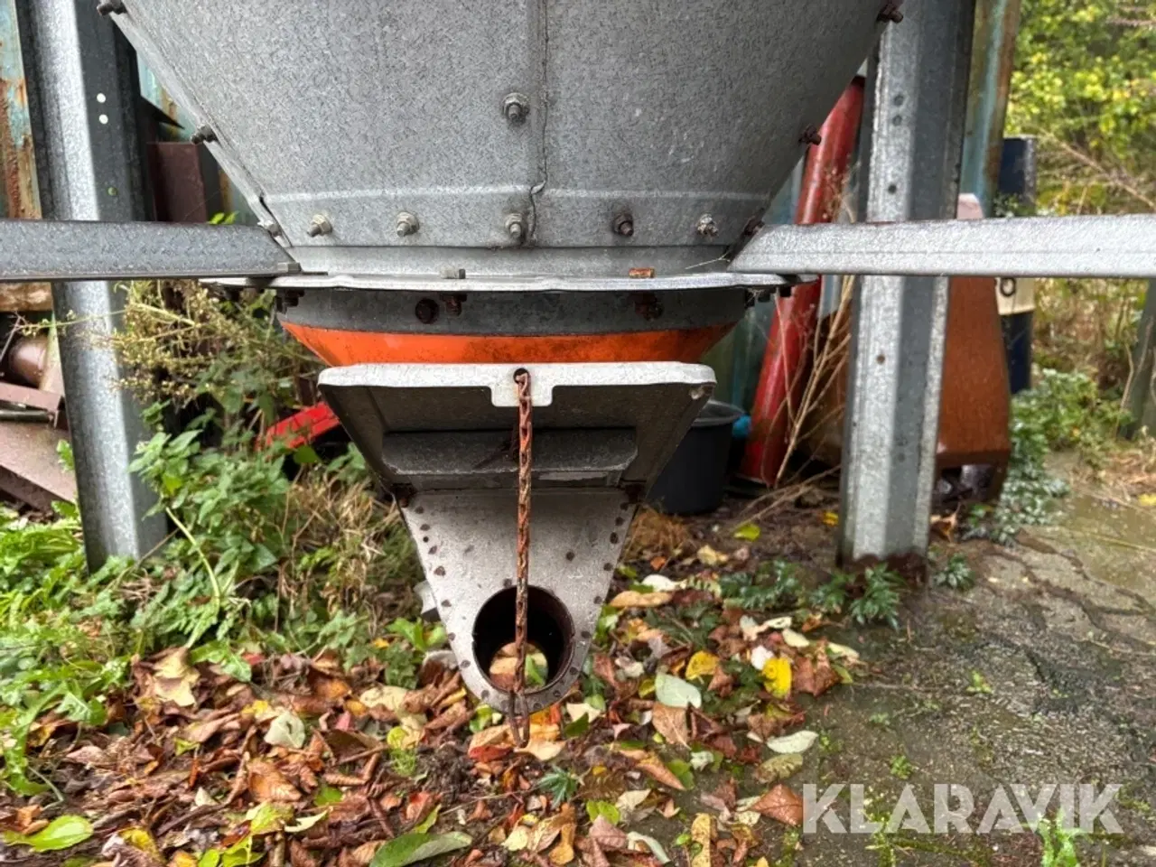 Billede 5 - Træpillesilo med snegl og motor ECHBERG