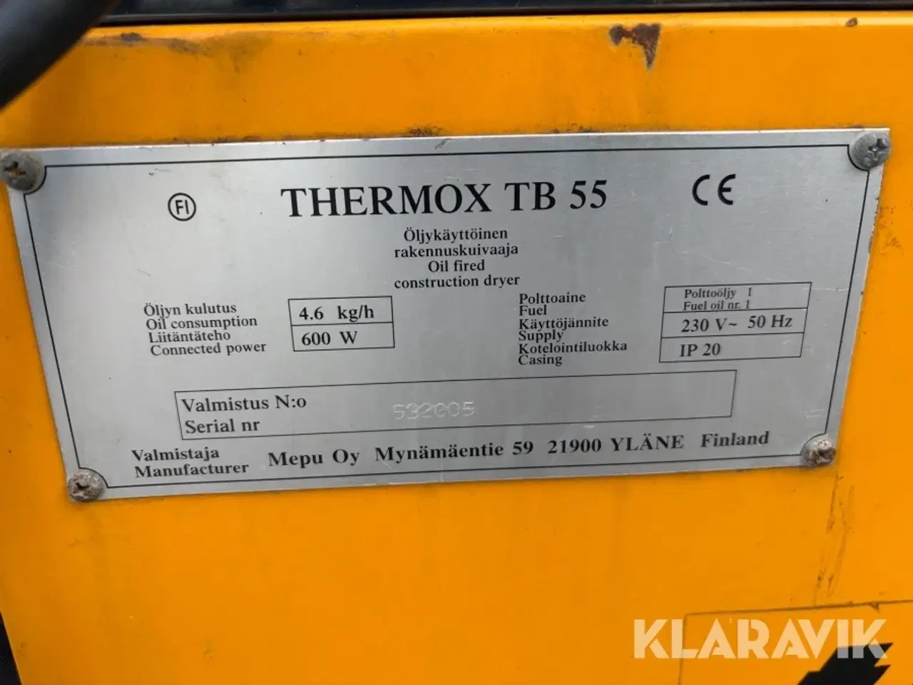 Billede 5 - Varmekanon Thermox TB55