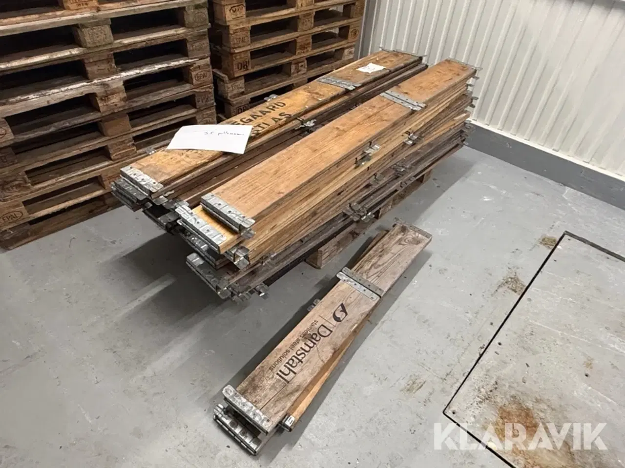 Billede 4 - Paller med pallerammer EPAL - cirka 42 styk