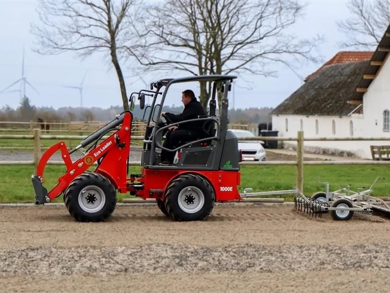 Billede 5 - Eco Loader 1000E EL inkl. skovl & pallegafler