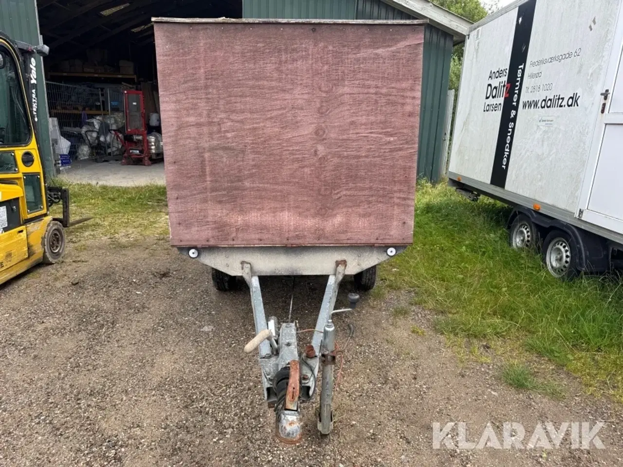 Billede 2 - Lukket trailer Brenderup