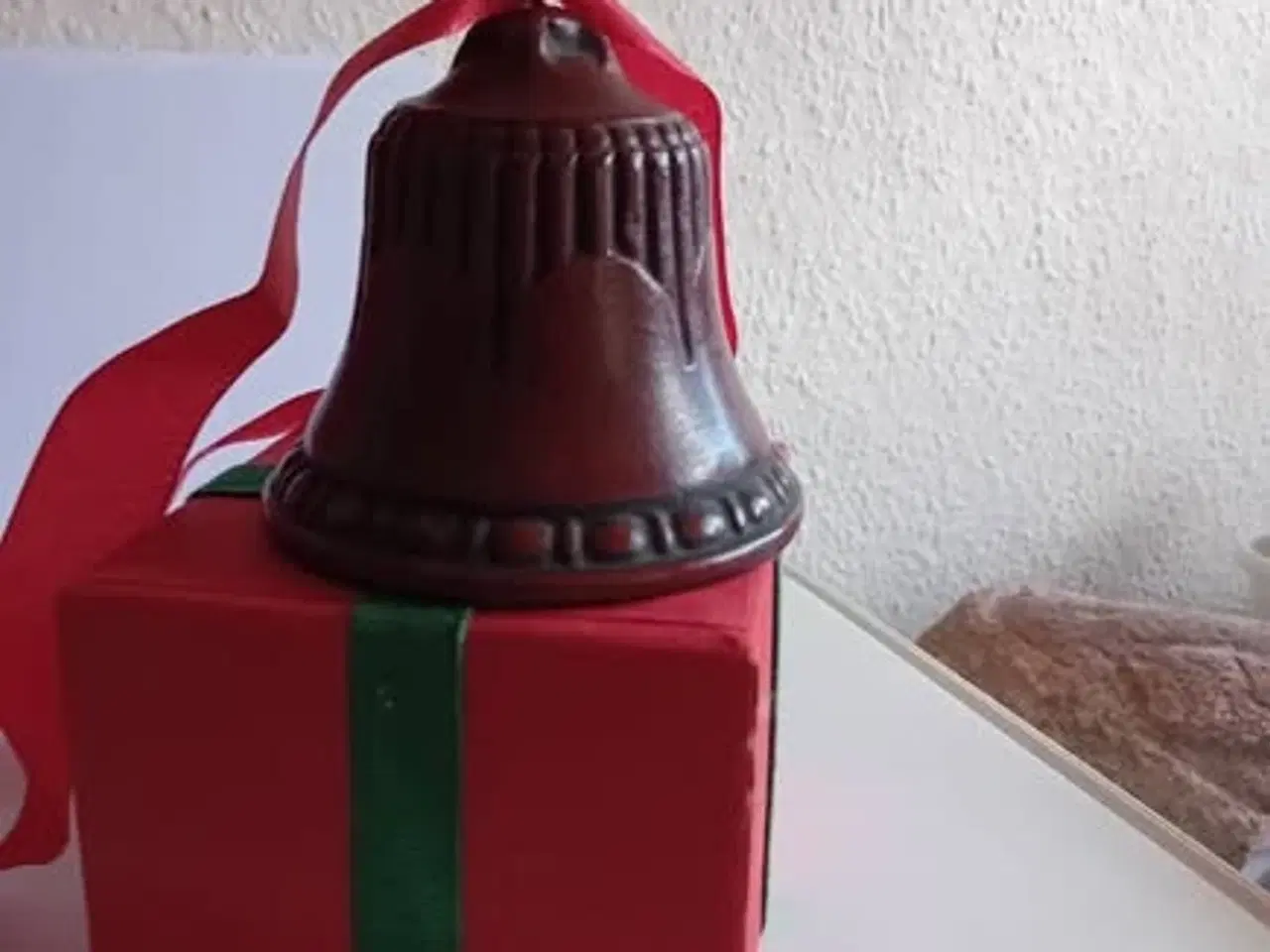 Billede 1 - RETRO keramik juleklokke meget gammel