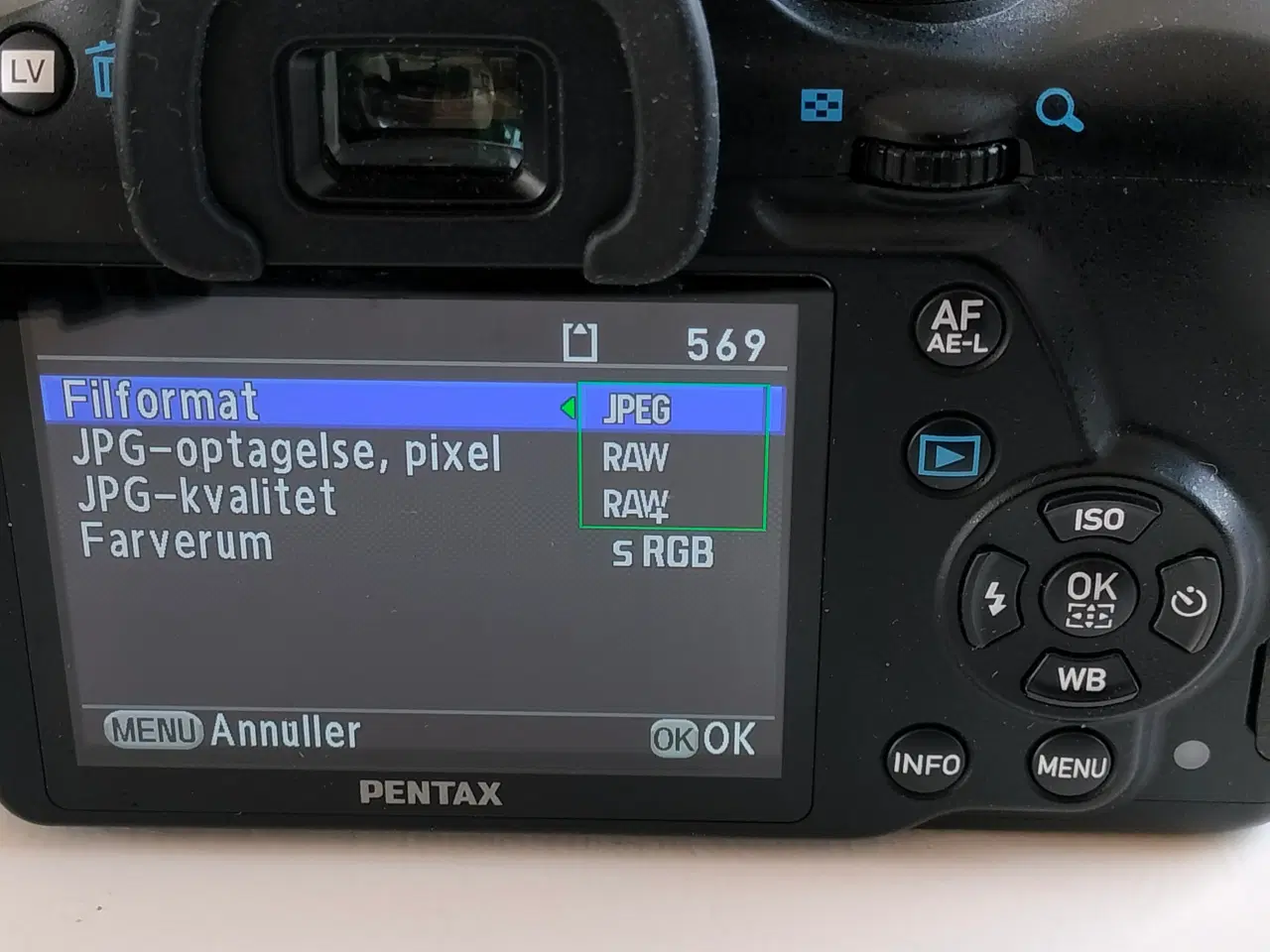 Billede 4 - Pentax K 500 semiprof