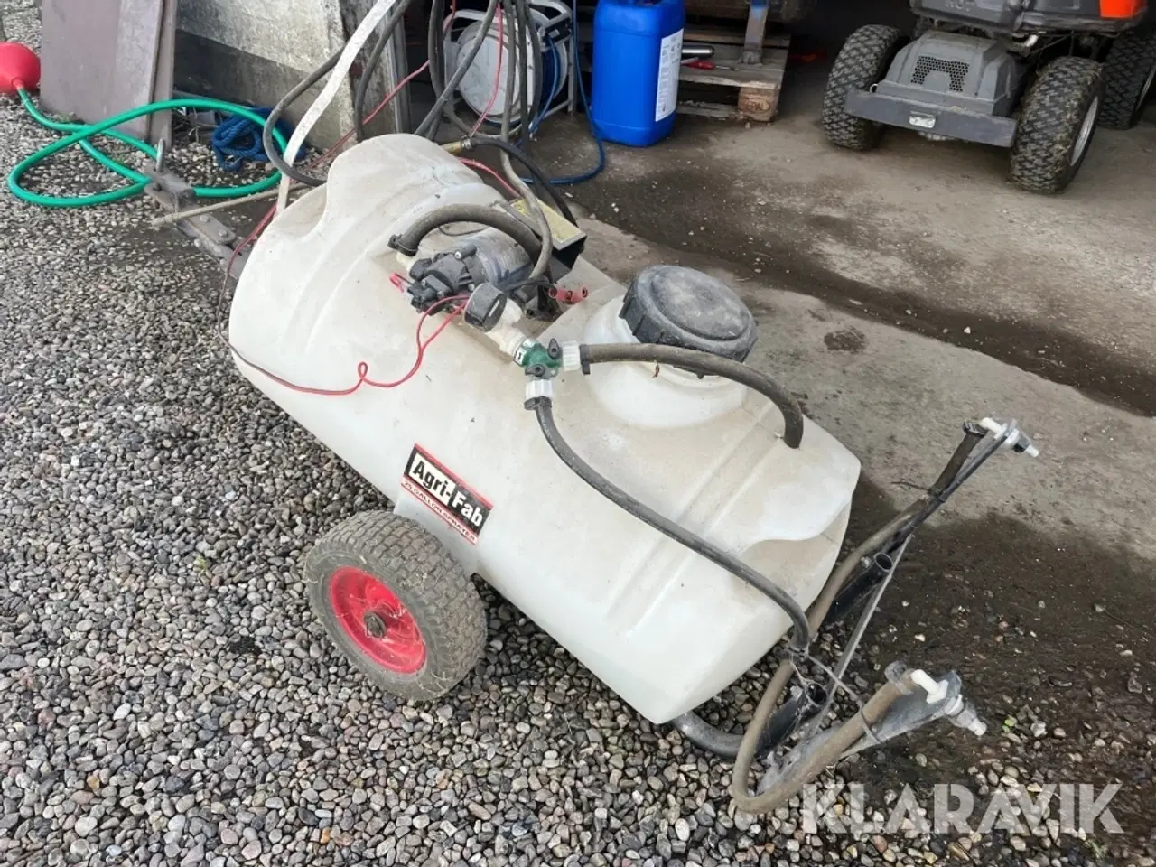 Billede 2 - Sprøjte AGRO-fab 25 liter el pumpe