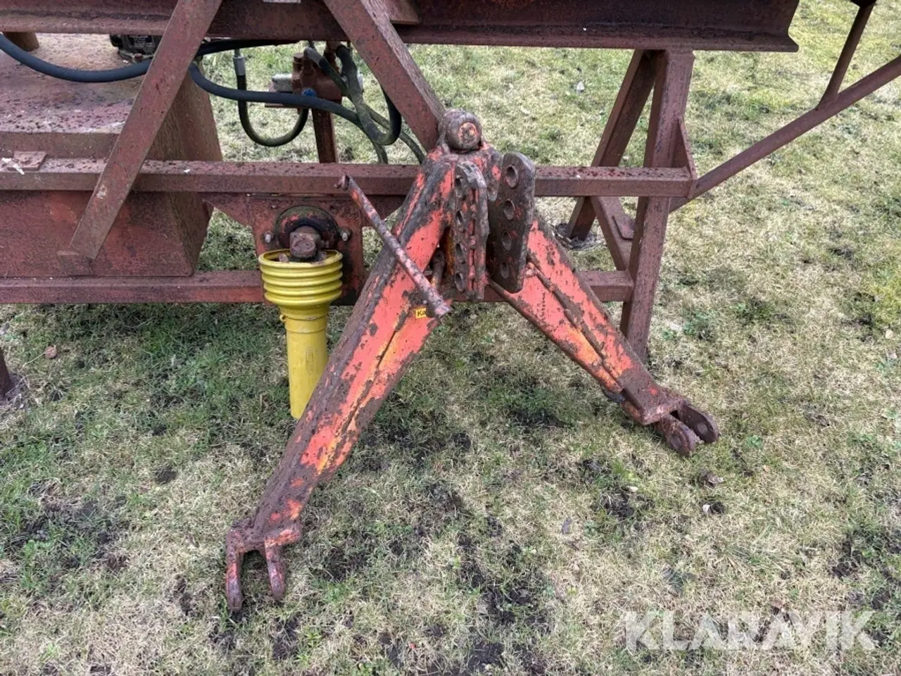 Billede 7 - Brændekløver med A ramme & pto.