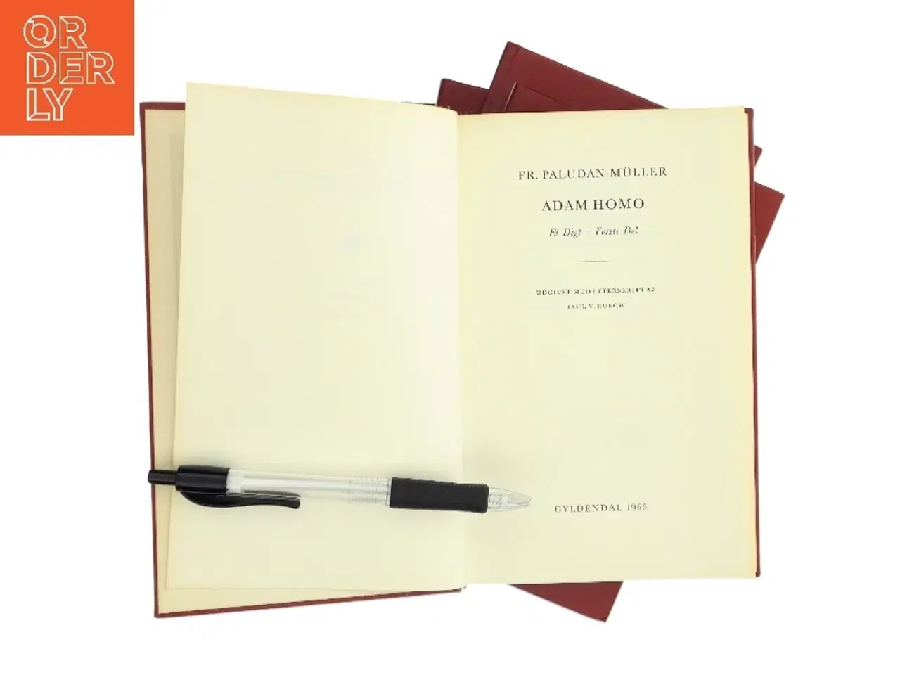 Billede 2 - Adam Homo af Fr. Paludan-Müller (Bog)