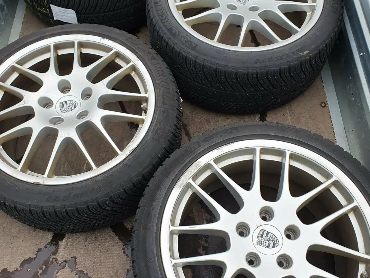 Billede 1 - Porsche vinterdæk på originale fælge