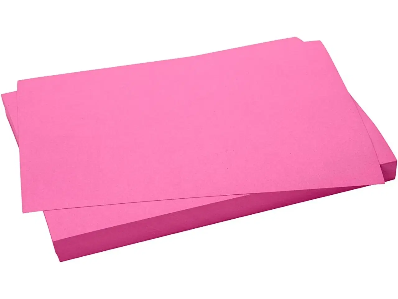 Billede 1 - Karton, ark 50x70 cm, str. 50x70 cm, 270 g, lys pink, 100ark/ 1 pk.