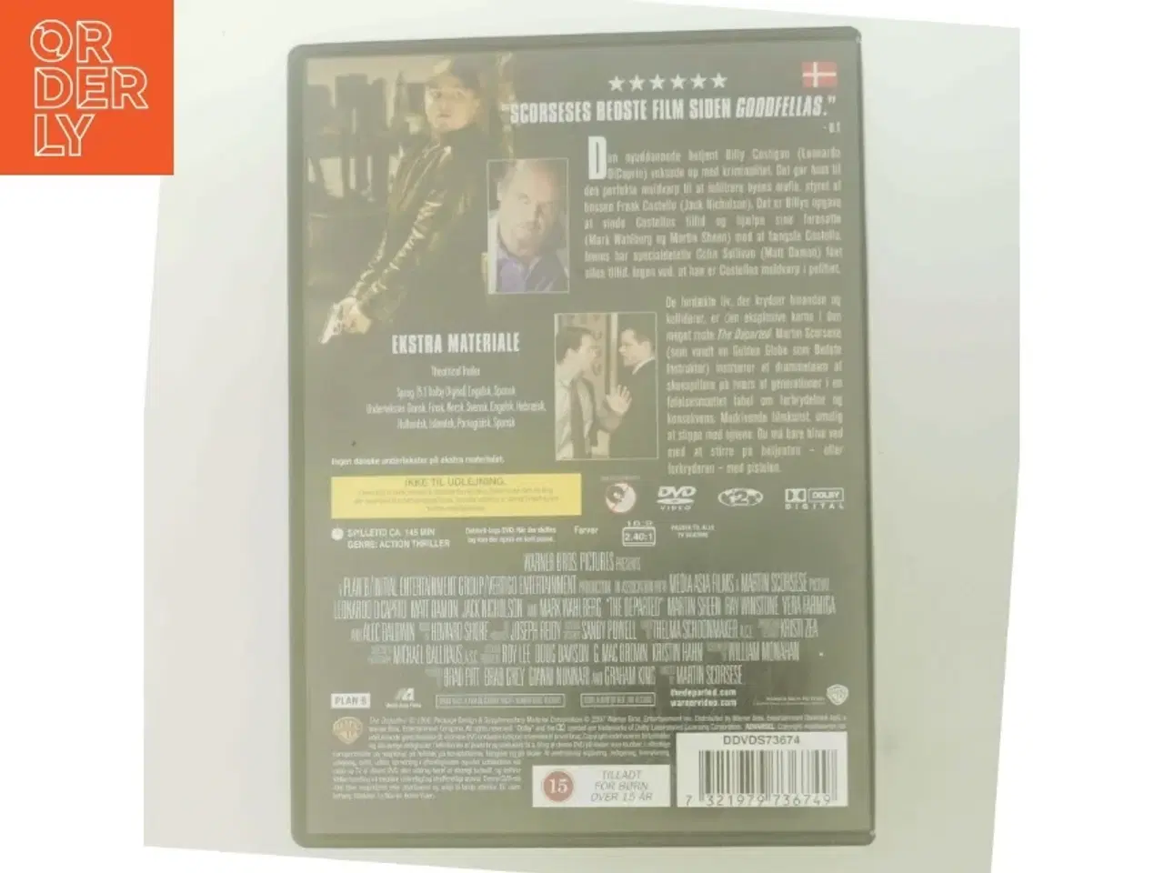 Billede 3 - The Departed med Leonardo DiCaprio (DVD)