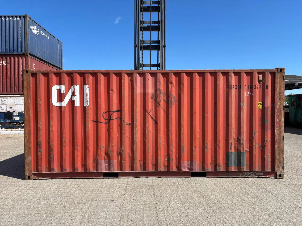 Billede 4 - 20 fods Container- ID: CAXU 619377-0