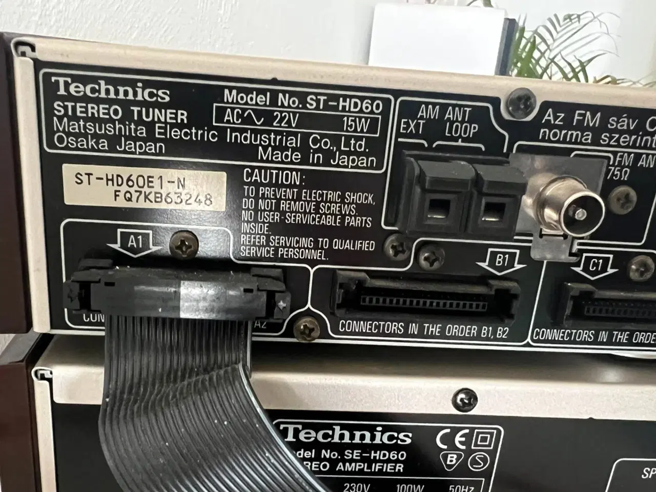 Billede 9 - TECHNICS SE-HD60 -Mini-stereoanlæg TOP!! Kan sende
