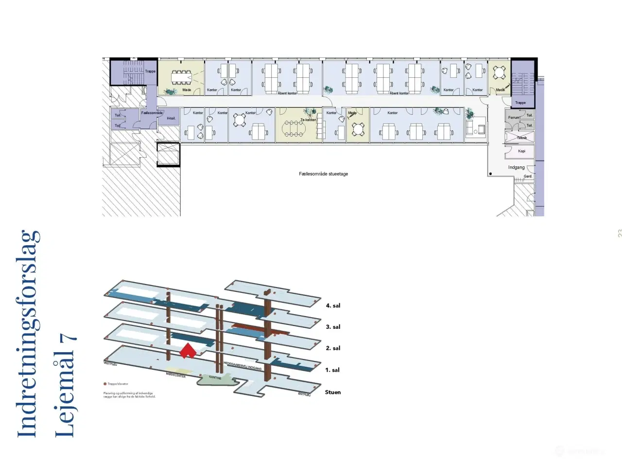 Billede 26 - Lyse og rummelige lokaler med udsigt til vandet
