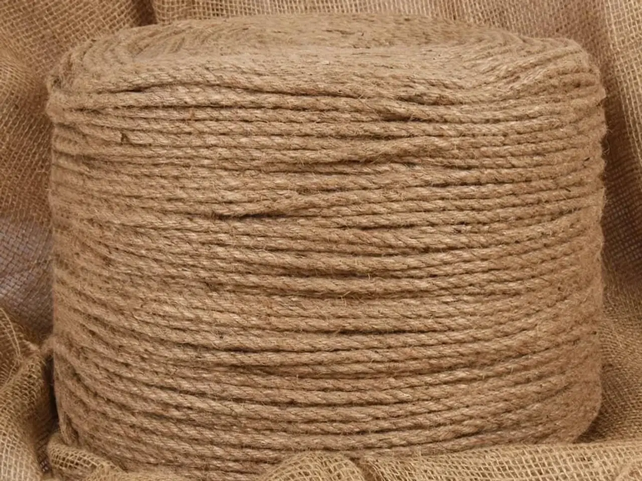 Billede 1 - Jutereb 100 m langt 6 mm tykt
