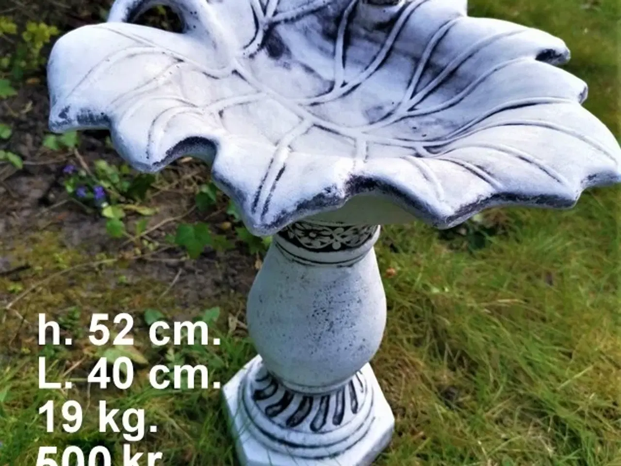 Billede 5 - FUGLEBAD - MANGE modeller - frostsikker beton