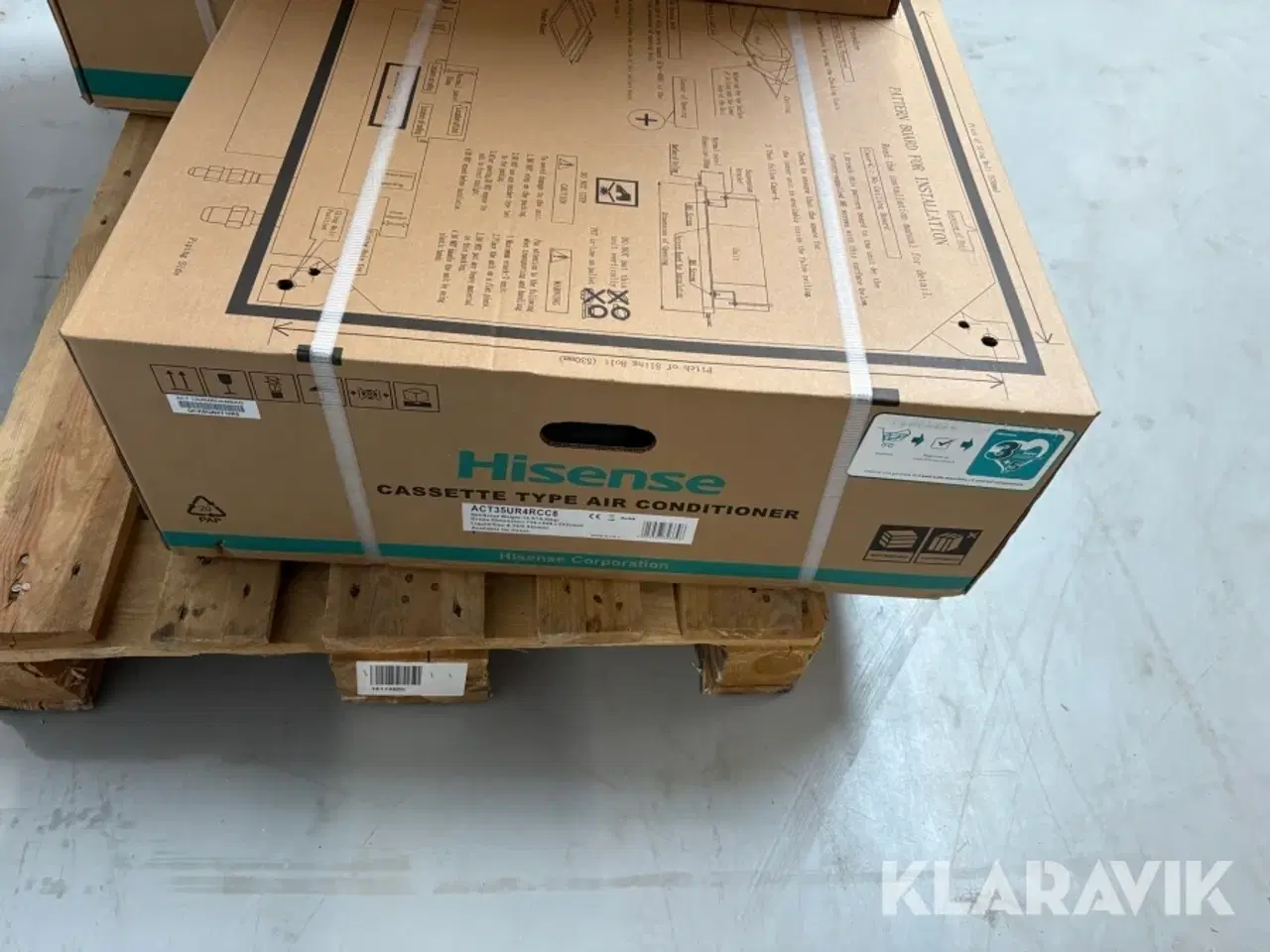 Billede 11 - Aircondition Hisense  - en udedel, 2 indedele