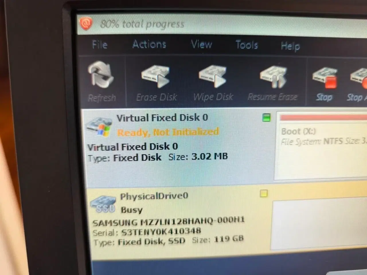 Billede 3 - Skærm 22" m. tastatur HP L2206w (PC medfølger ikke)