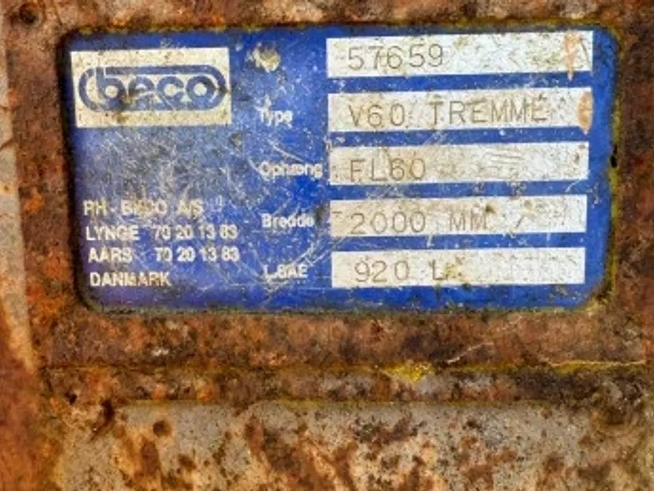 Billede 5 - 2000mm Risteskovl 