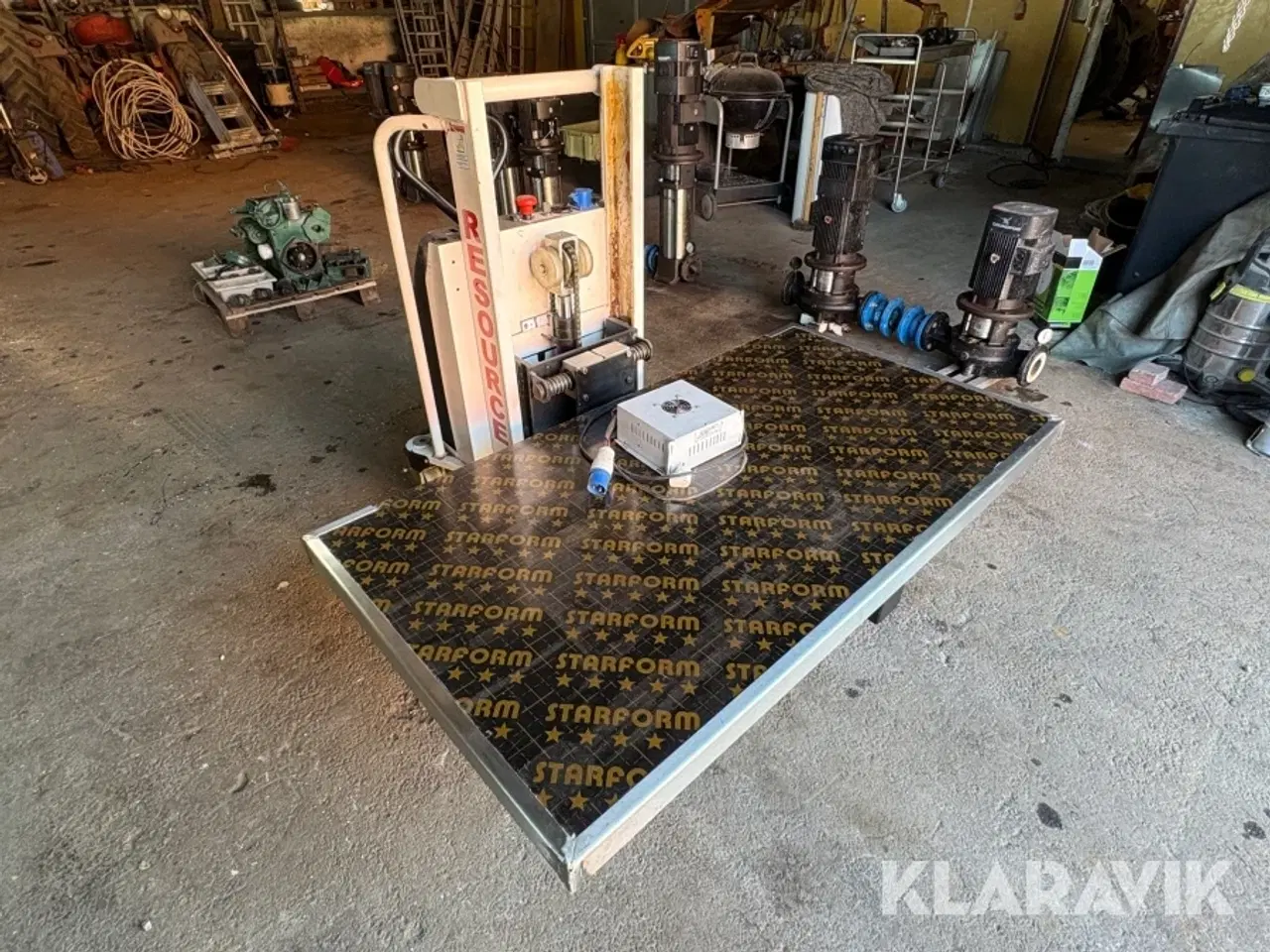 Billede 7 - Hydraulisk løftebord Resource TSS0309CS - 300 kg