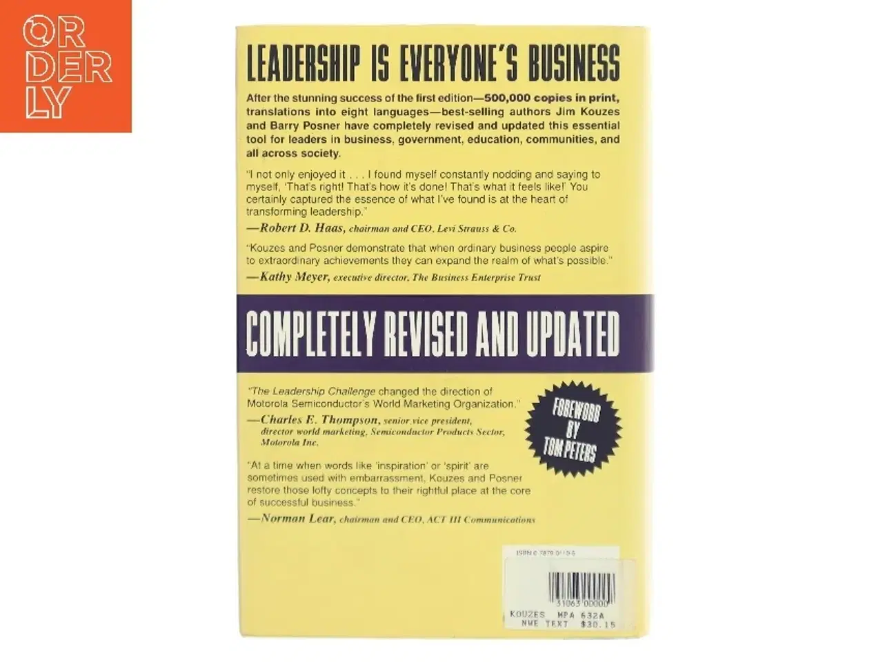 Billede 2 - The Leadership Challenge af Jim Kouzes (Bog)