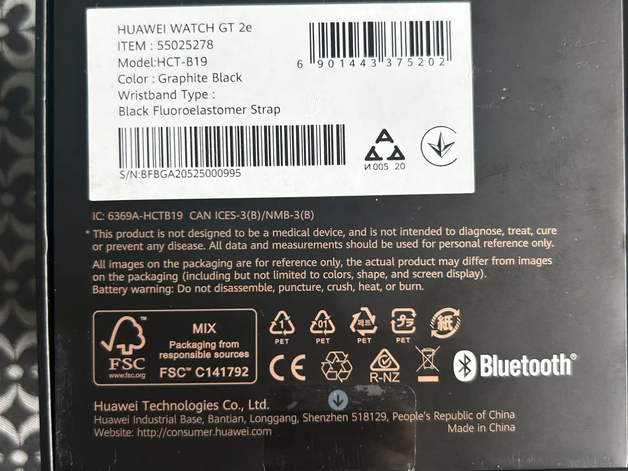 Billede 3 - Huawei Watch GT 2e (Robust sportsur langt batterit