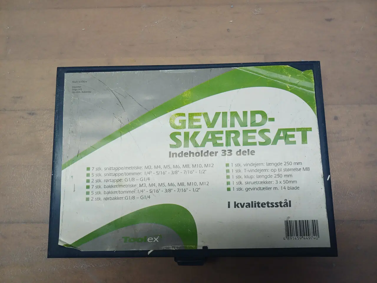 Billede 1 - Gevindskæresæt