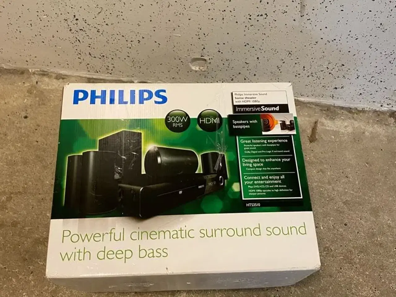 Billede 2 - Philips 5.1 Home theater HTS3510