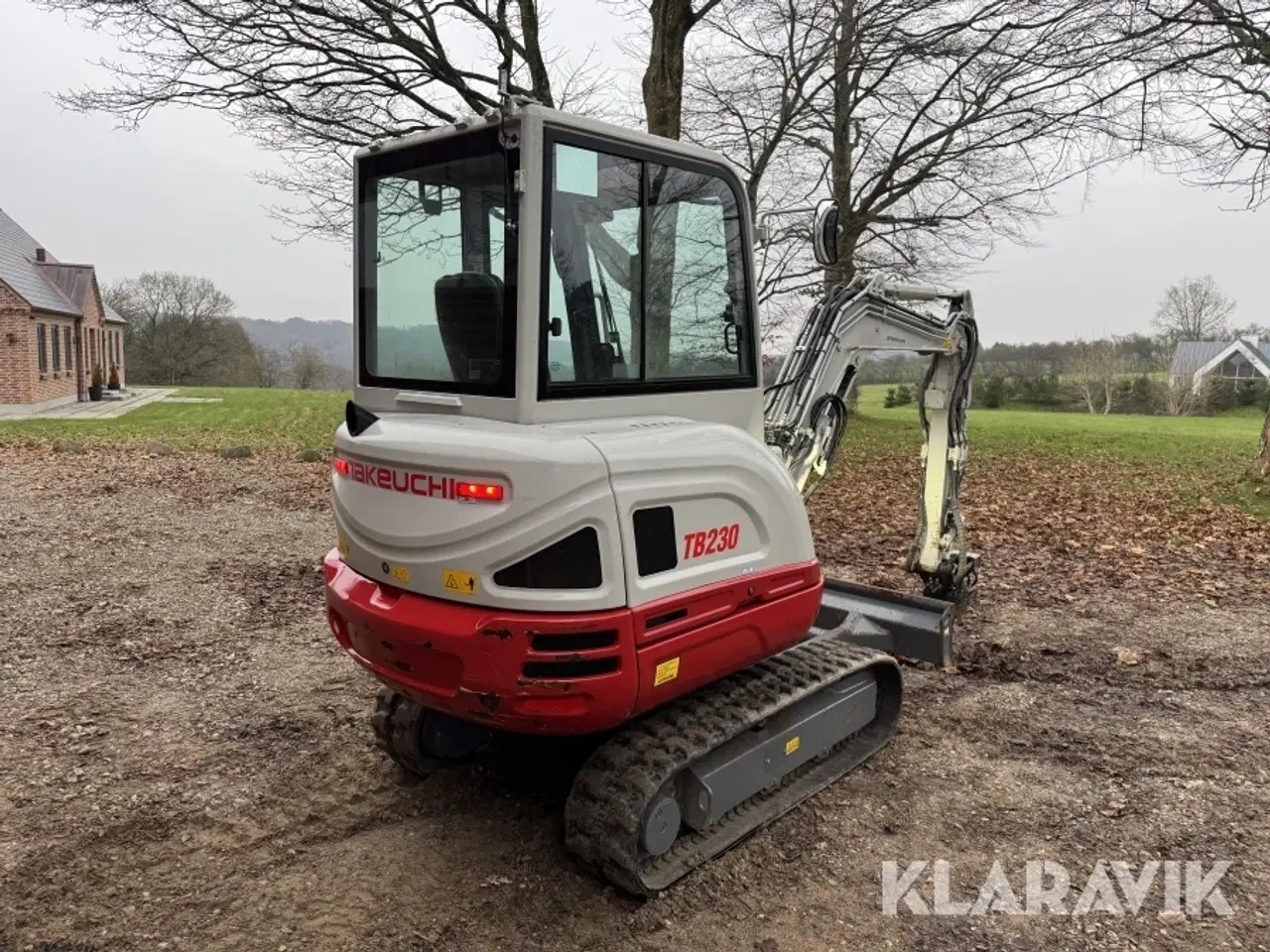 Billede 5 - Gravemaskine Takeuchi TB230 med rotortilt