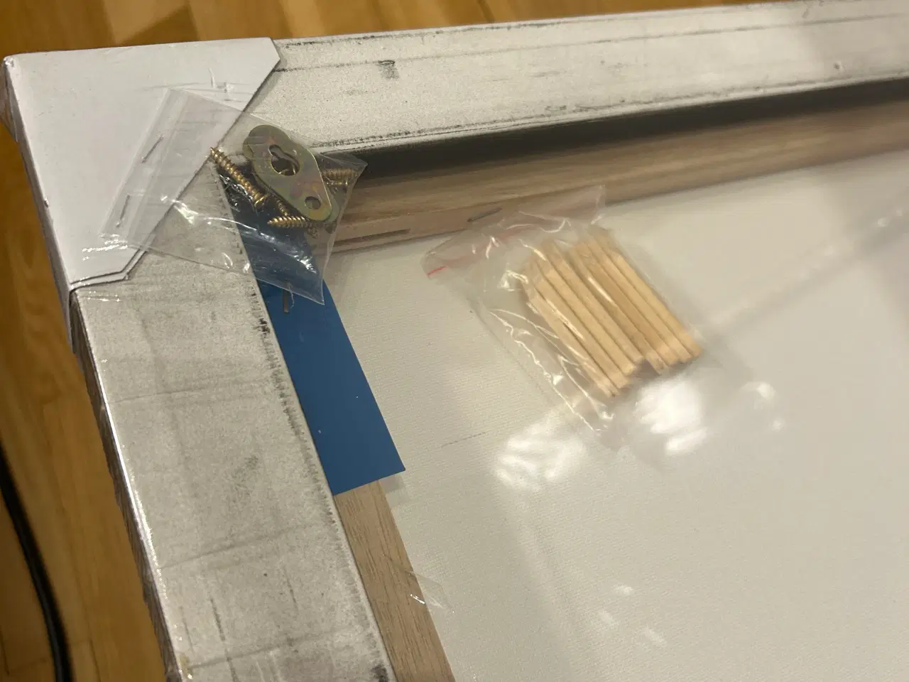 Billede 3 - Helt nye lærreder med svæveramme 49,5x49,5