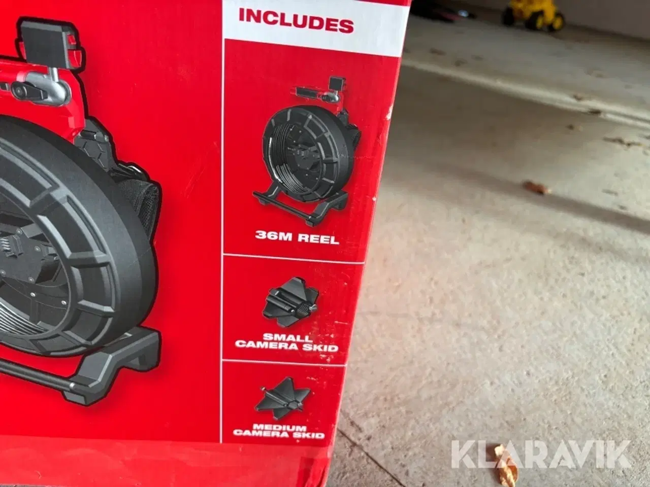 Billede 11 - Kloark Kamara Milwaukee M18 SIC36 ( uden HUB )