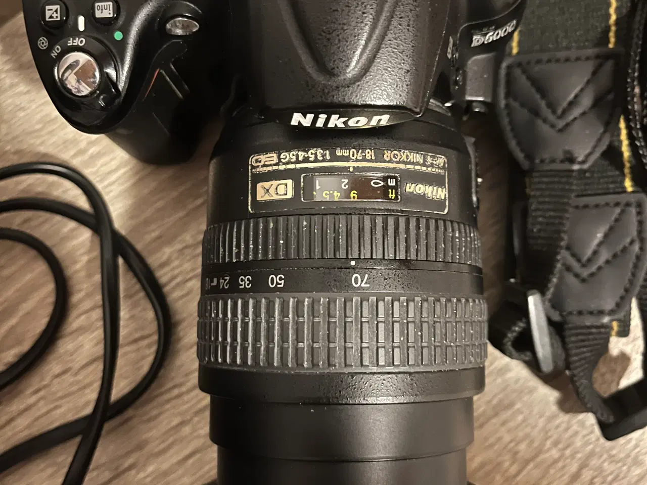 Billede 5 - Nikon D5000 + objektiv og diverse 