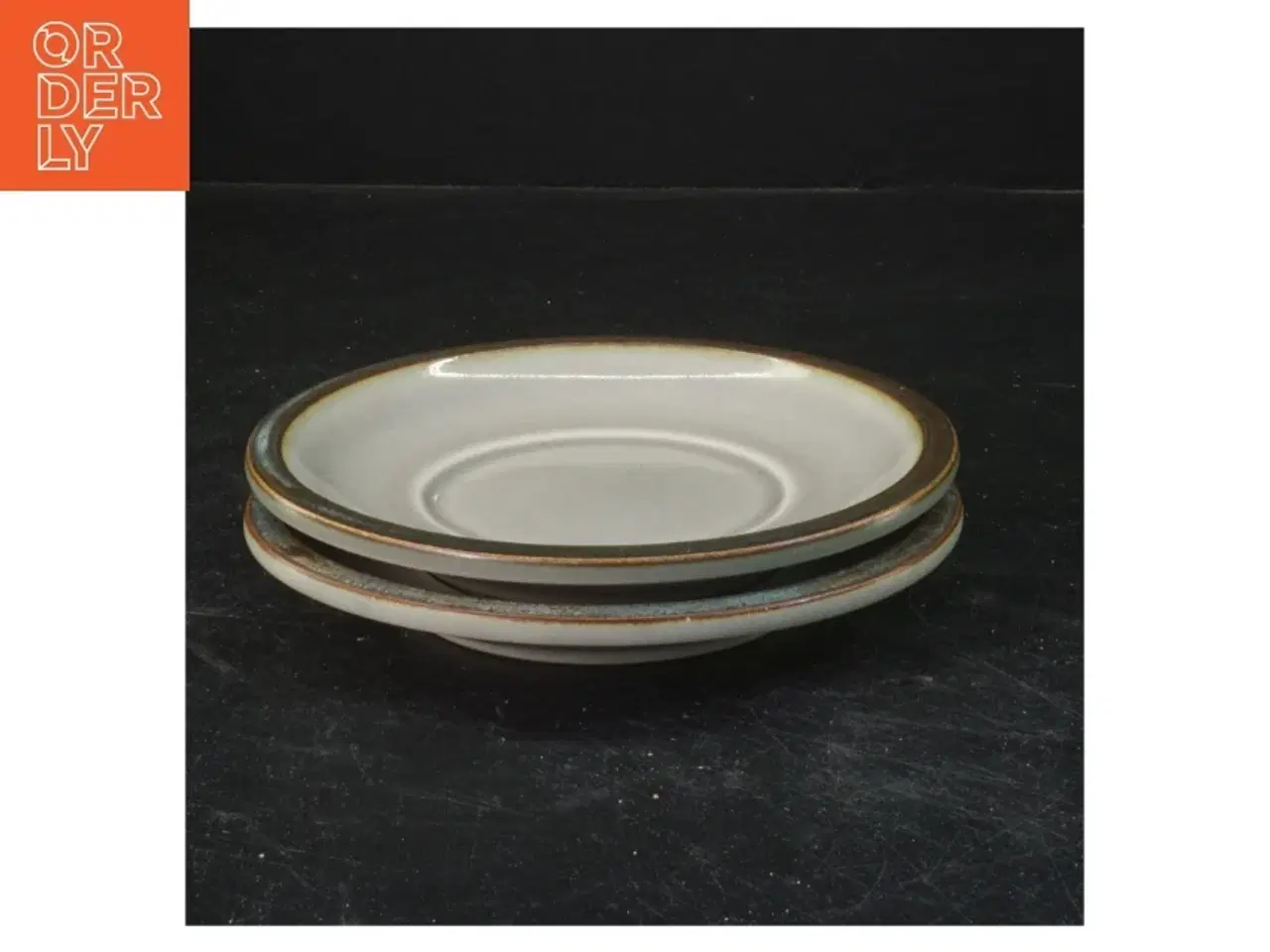 Billede 1 - Sæt med 2 små tallerkener fra B&G (str. Ø 15 cm)