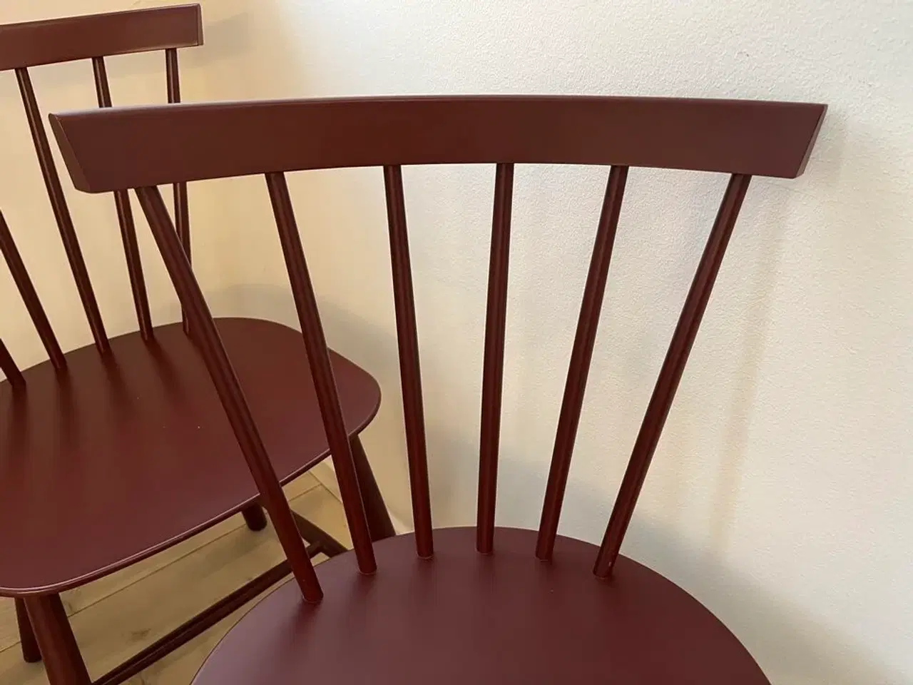 Billede 2 - 3 Rødbrune Stole KVIST FDB Møbler