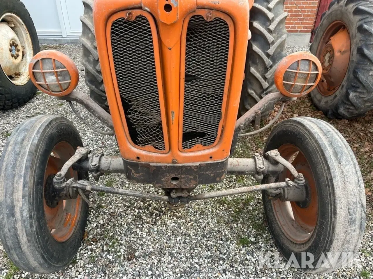 Billede 3 - Traktor Fiat 411 4 cylinder Diesel