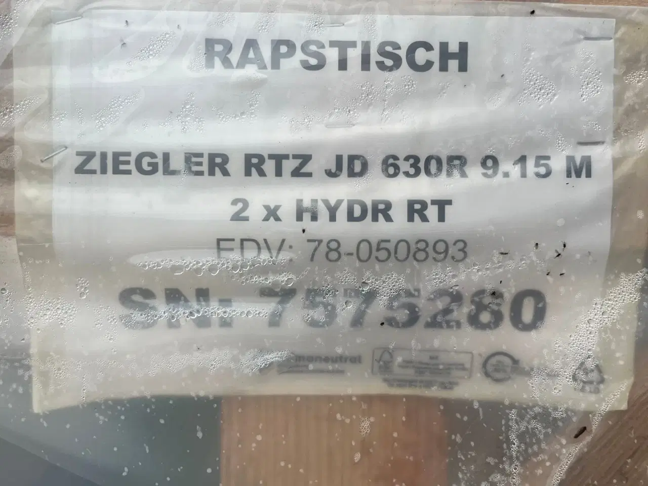 Billede 2 - John Deere 9150mm bord til John Deere 630R skærebord. Raps fortssats, Raps bord ,rapeseed harvesting equipment, Rapstrennern