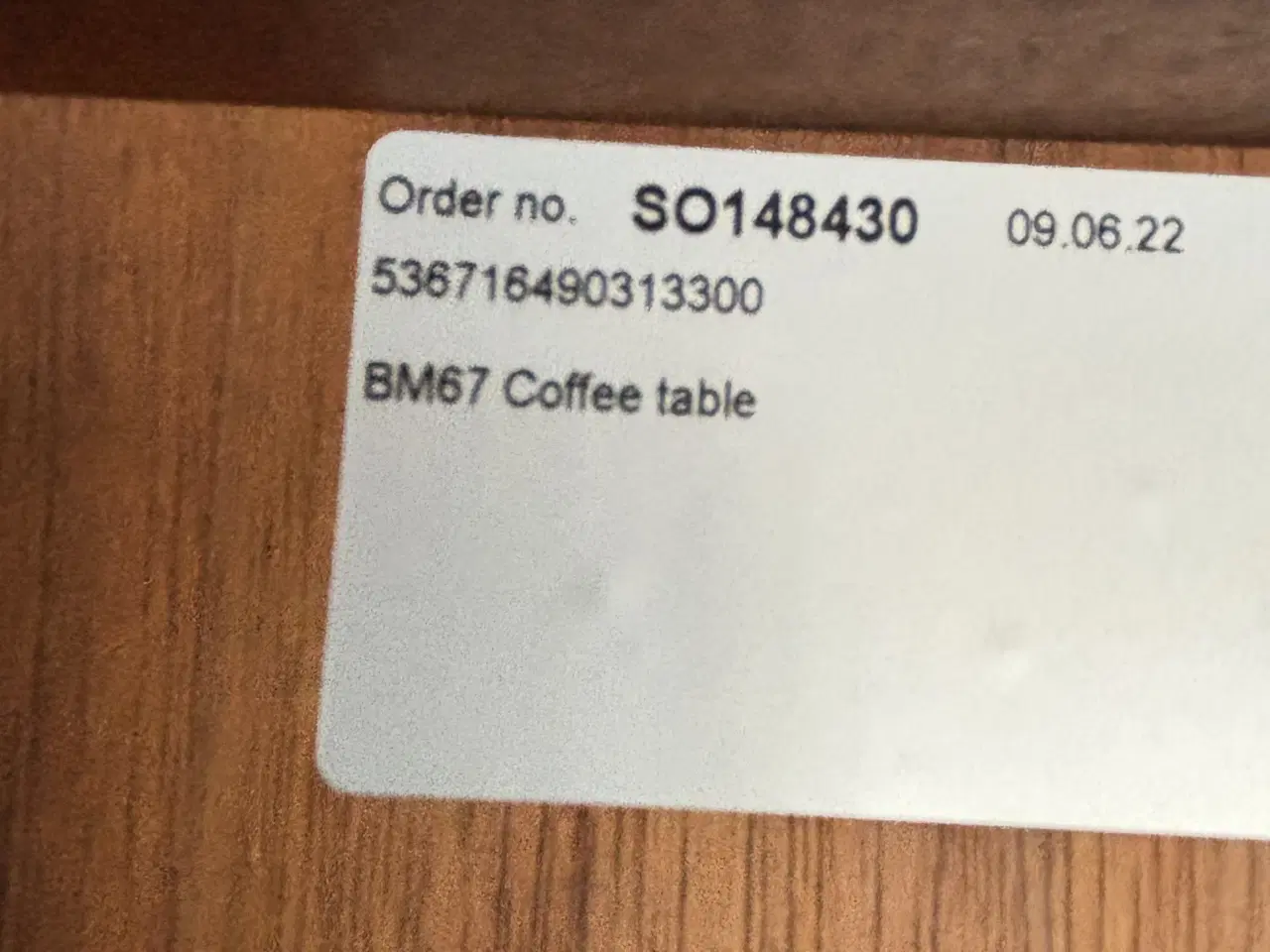 Billede 3 - Børge Mogensen 67 Coffee Table valnød