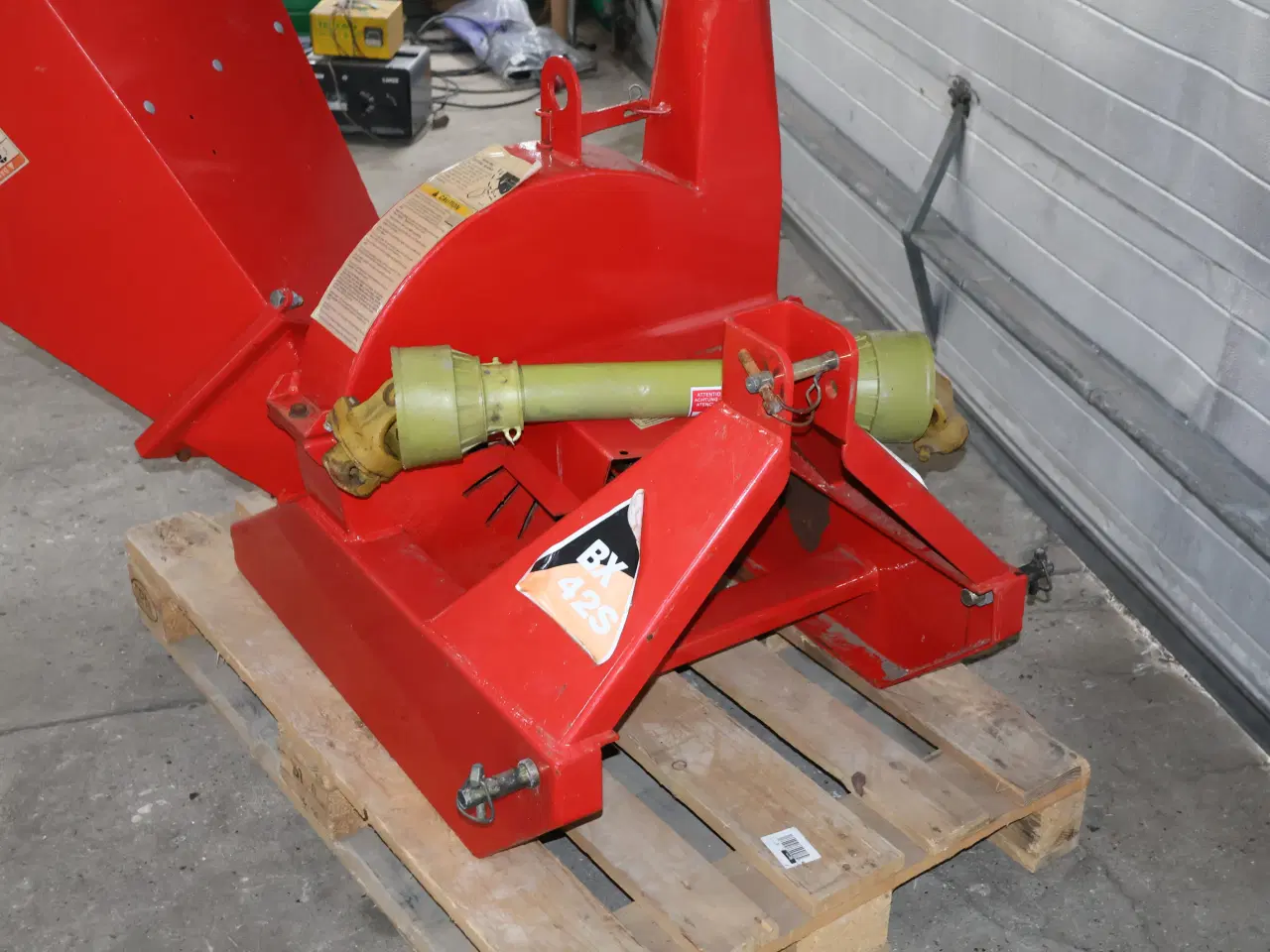 Billede 3 -  Benett BX 42S flishugger til traktor, m/PTO aksel