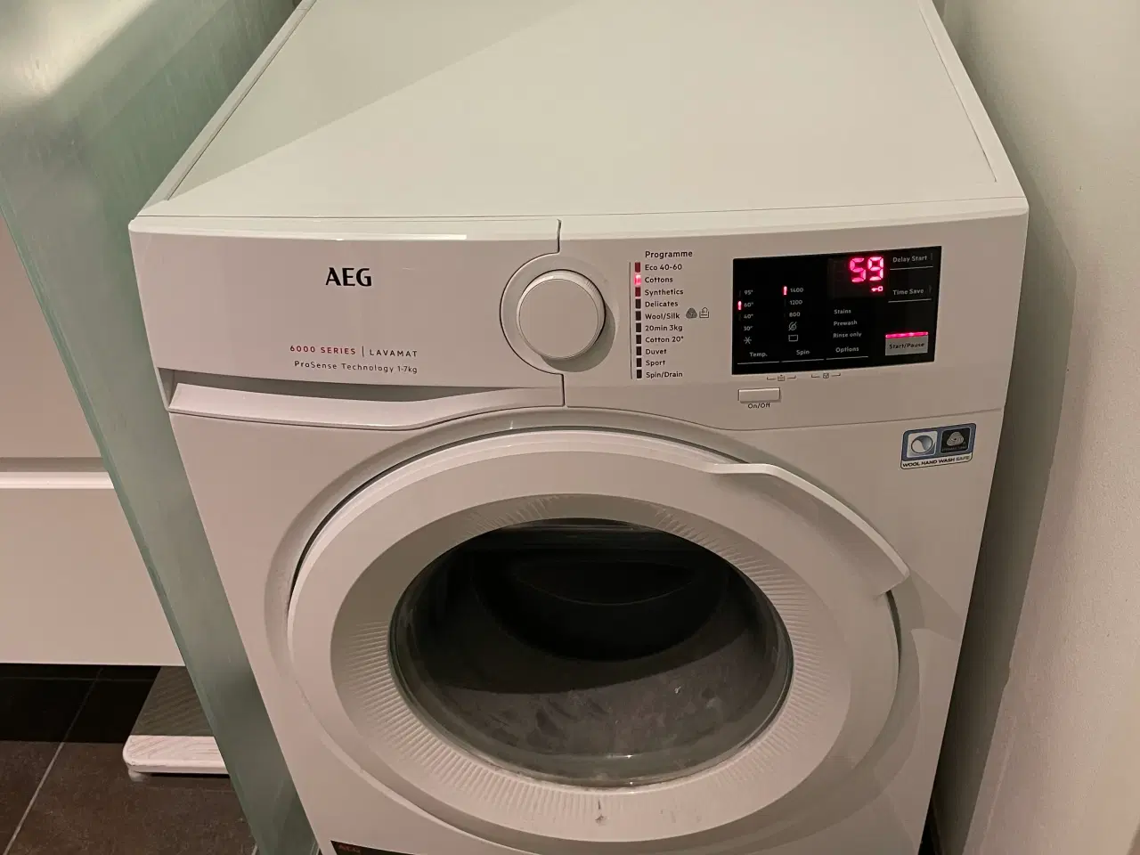 Billede 3 - AEG vaskemaskine – 7 kg – kvalitetsmodel – fungere