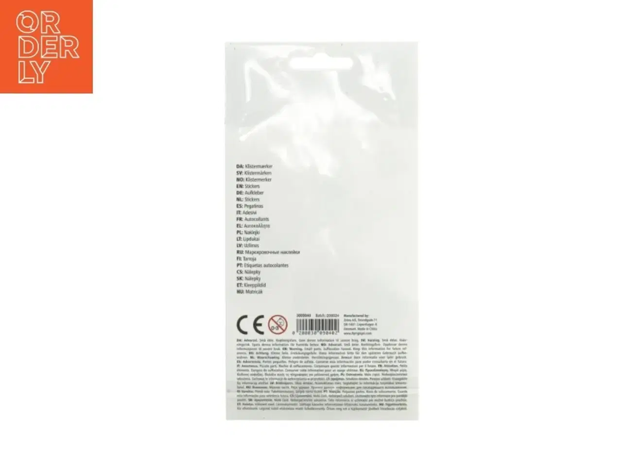 Billede 2 - Klistermærker med luftballon og stjerner fra Flying Tiger