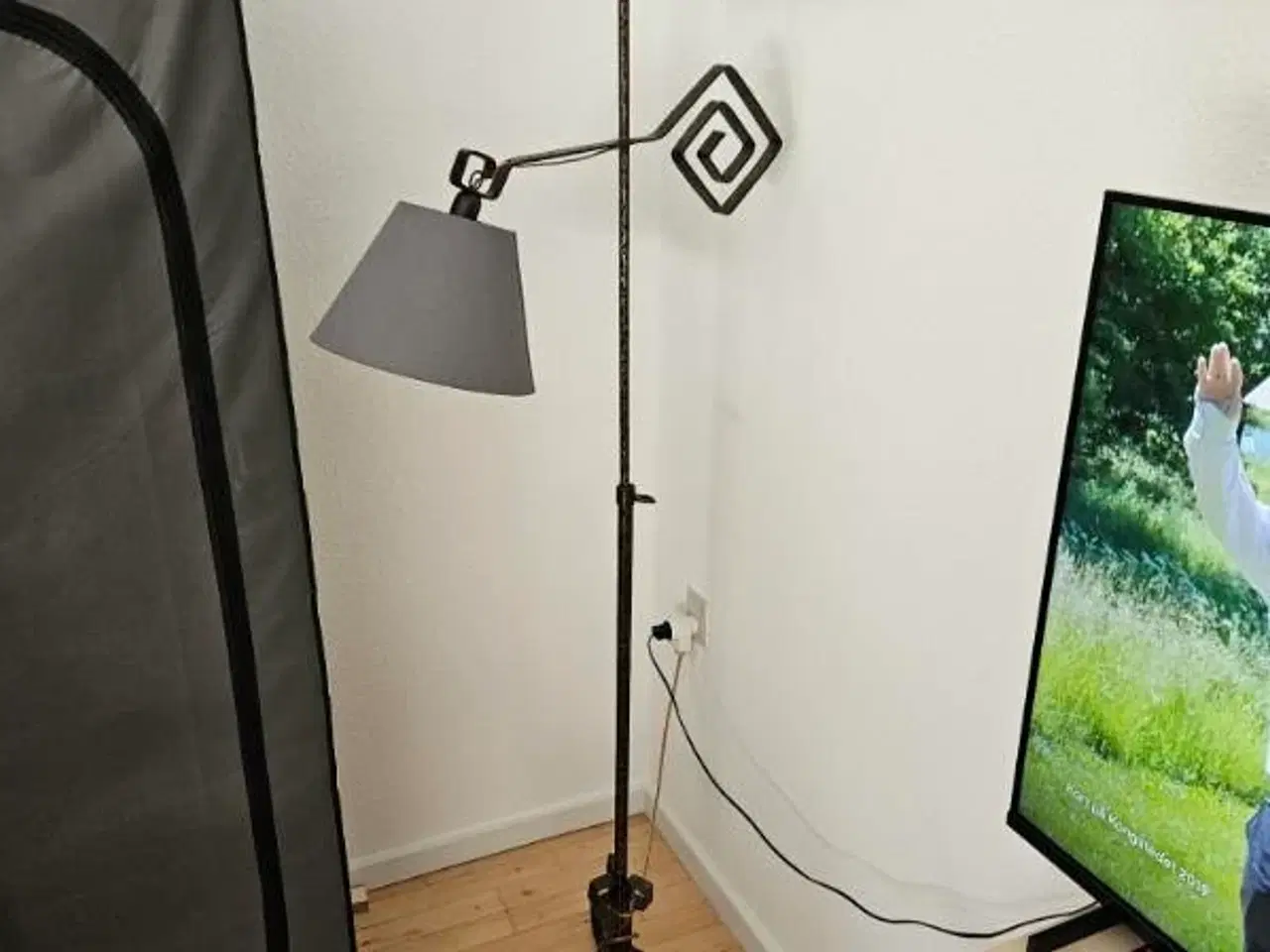 Billede 1 - Antik standerlampe