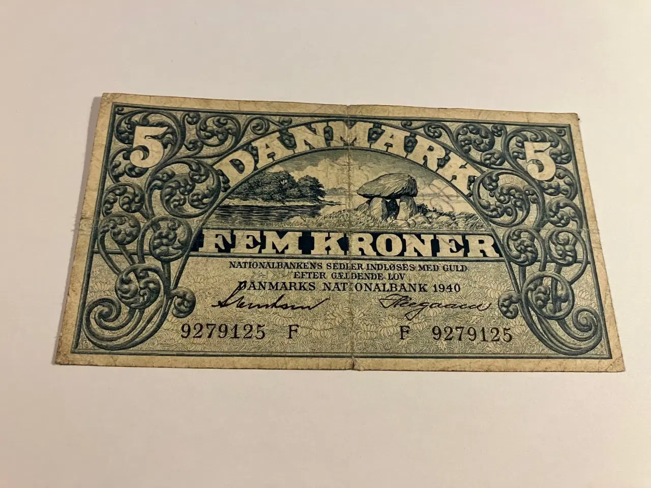 Billede 1 - 5 Kroner 1940