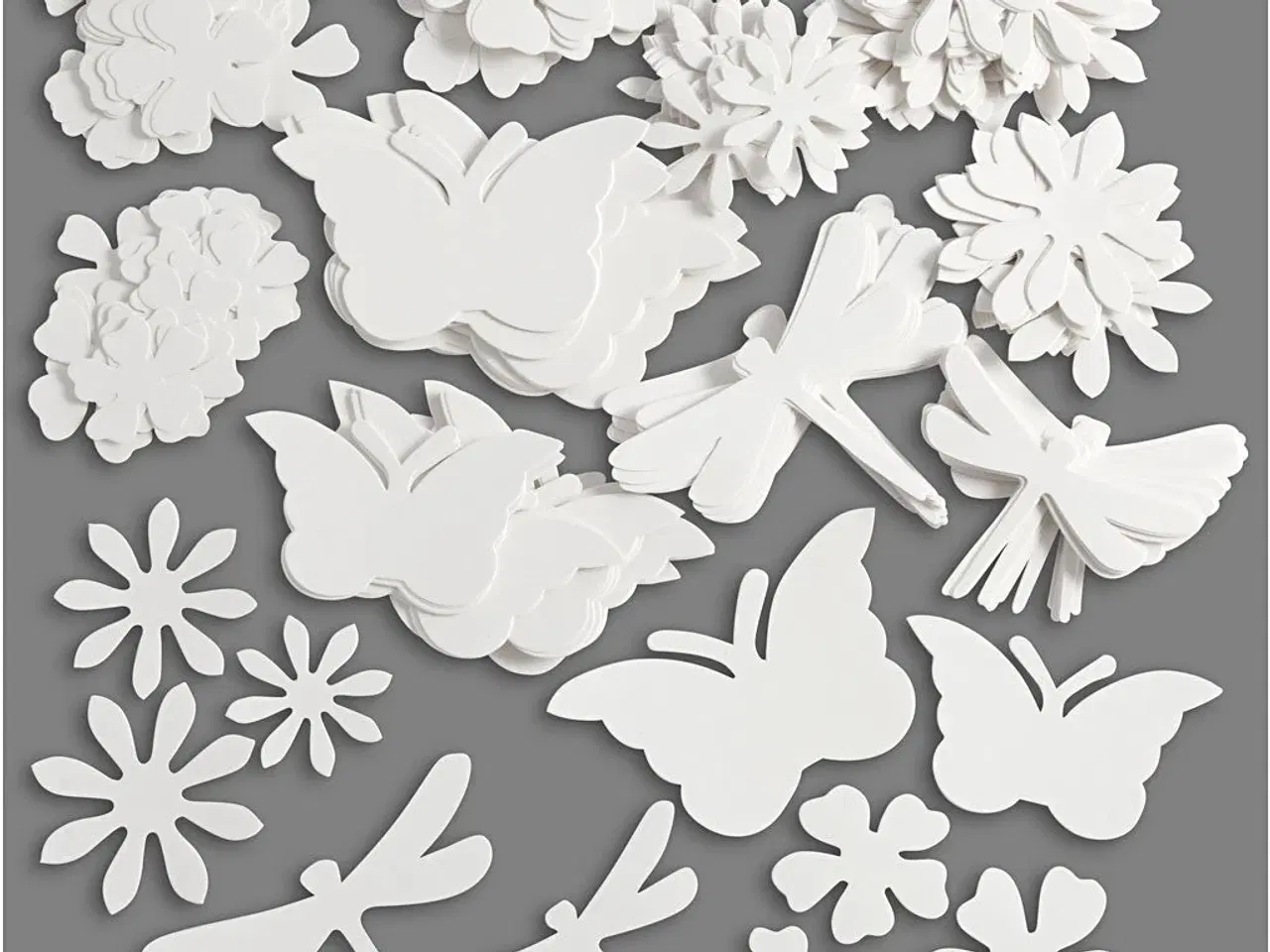 Billede 1 - Kreative Sommerfigurer i Karton - 362 stk. Pakke