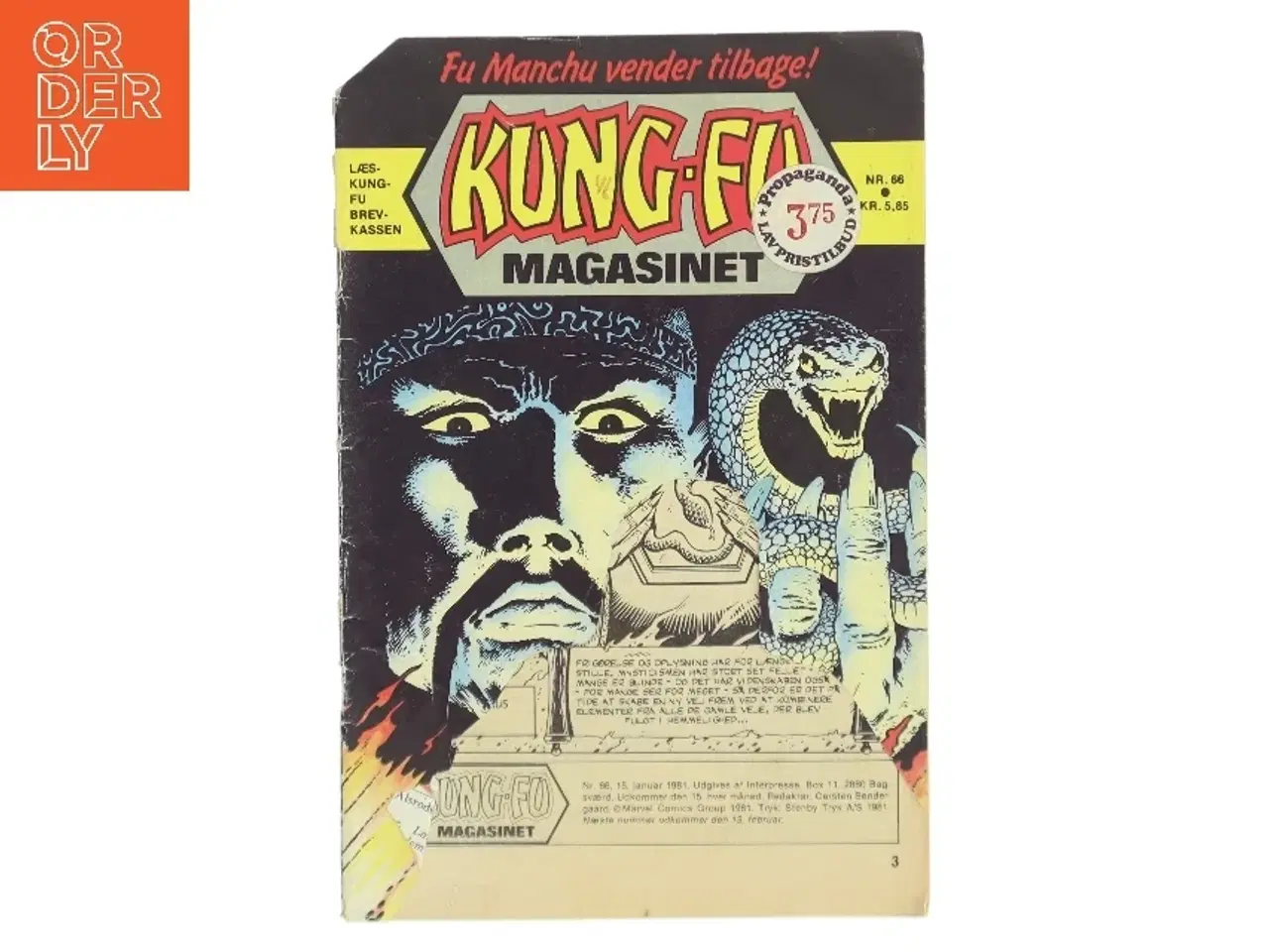 Billede 1 - Kung-Fu Magasinet (Bog)