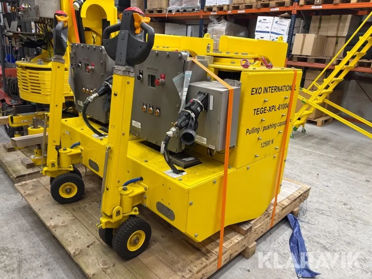 Billede 5 - Kransæt EXO International - kran, skubber og batterri-enhed