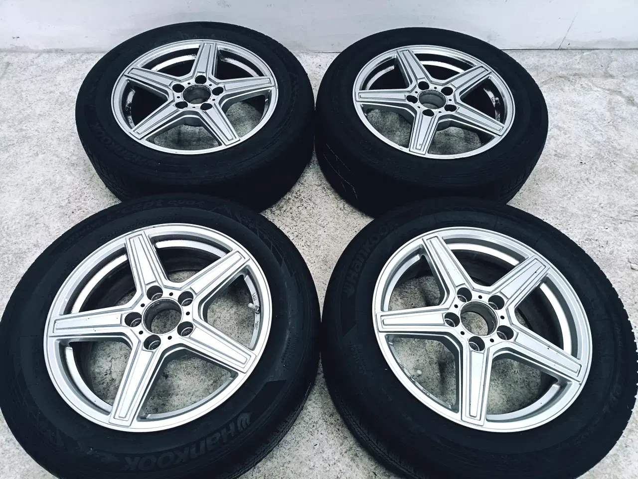 Billede 5 - 5x112 16" ET38 nav 66,6ø Alufælge inkl.TPMS