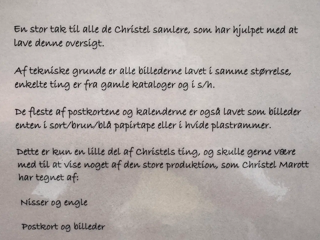 Billede 2 - CHRISTEL MAROTT's Pin-up, Nisser, Postkort, Engle
